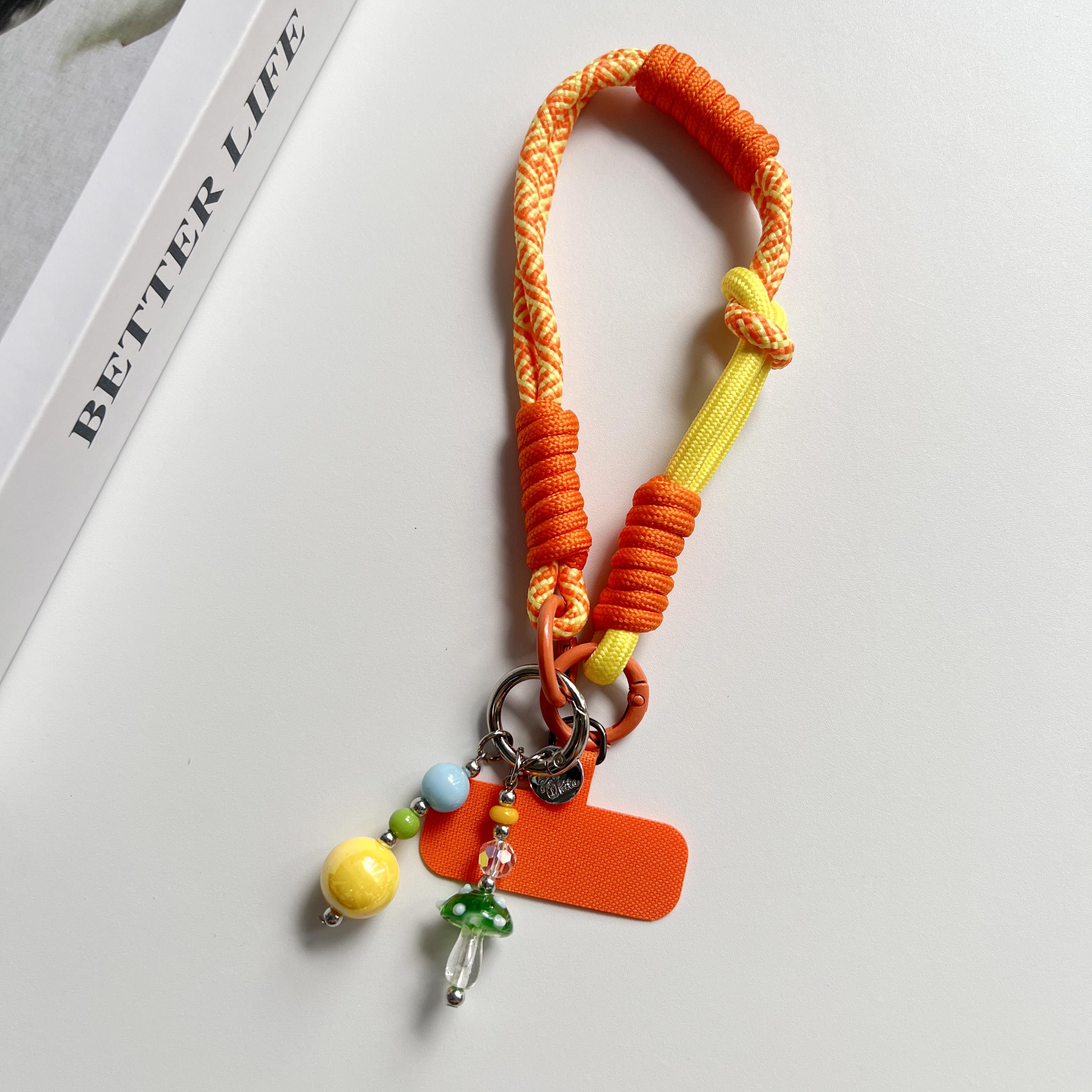 Wrist, Thumb, Mobile Phone Hanging Rope Dual Purpose Adjustable Short Braided Rope Strong and Durable for Men and Women Polyester / Nylon
Wrist, Thumb, Mobile Phone Hanging Rope Dual Purpose Adjustable Short Braided Rope Strong and Durable for Men and Women Polyester / Nylon