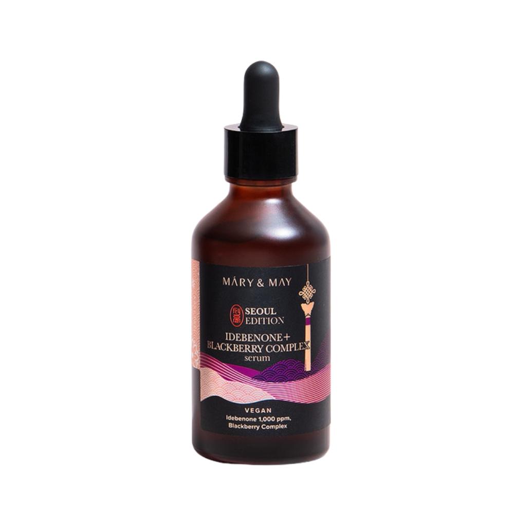 Mary&May Seoul Edition Vegan Idebenone+Blackberry Complex Serum 80 ml - serum antyoksydacyjne
Mary&May Seoul Edition Vegan Idebenone+Blackberry Complex Serum 80 ml - serum antyoksydacyjne
