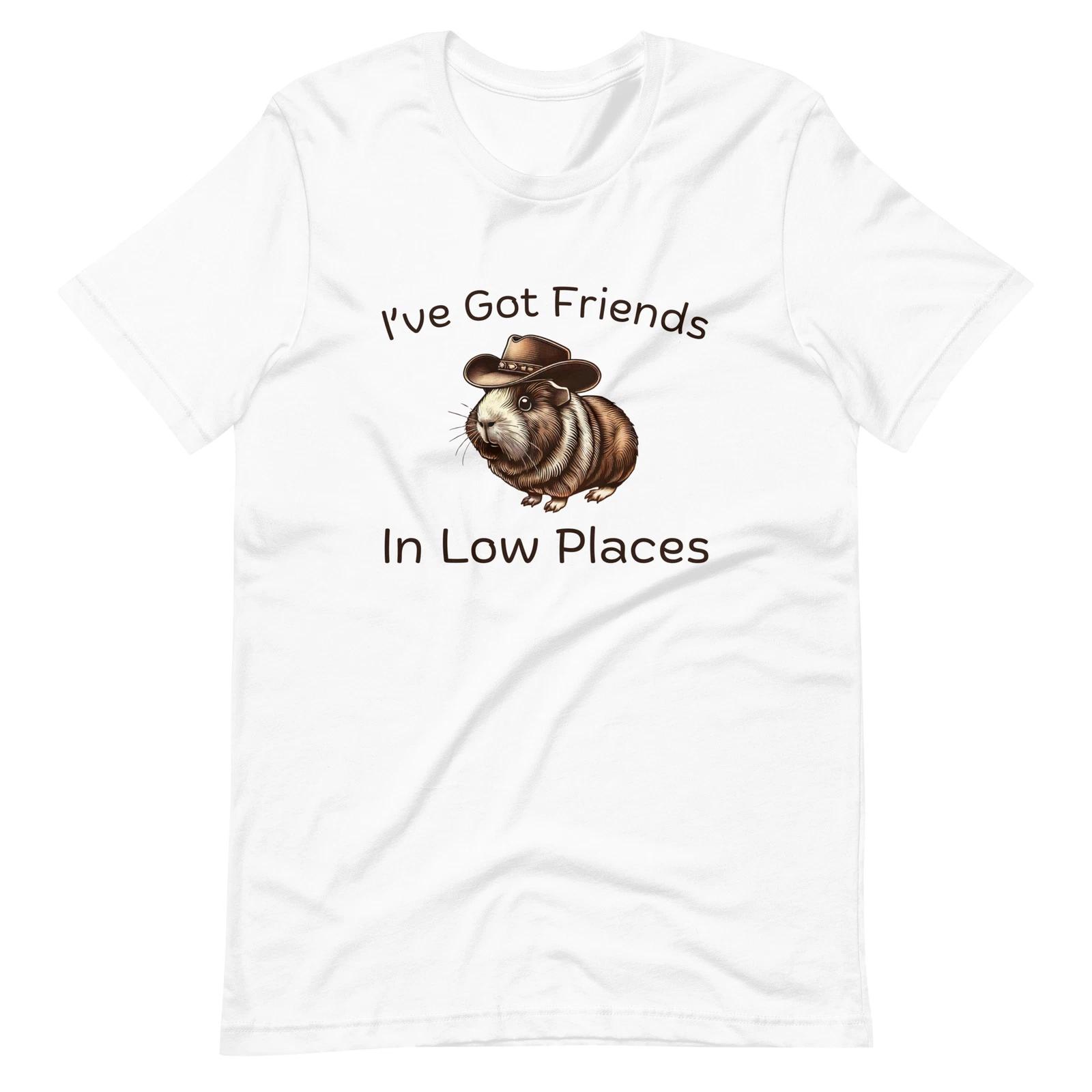 Funny Guinea Pig T-shirt - I ve Got Friends In Low Places Cowboy Pet Tee 4XL
Funny Guinea Pig T-shirt - I ve Got Friends In Low Places Cowboy Pet Tee 4XL