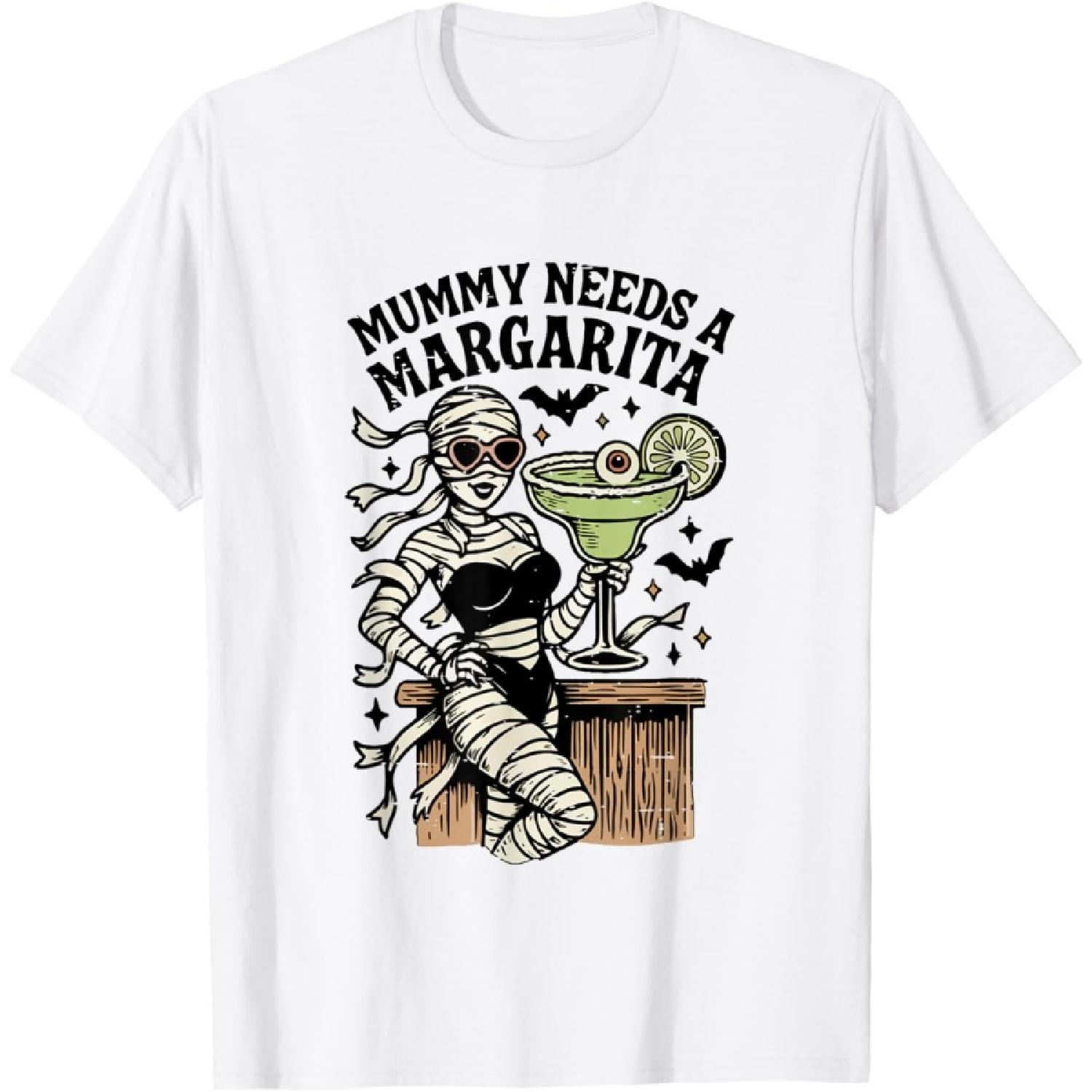 Mummy Needs A Margarita Summer Girly Summerween Halloween T-Shirt XXXXXL білий
Mummy Needs A Margarita Summer Girly Summerween Halloween T-Shirt XXXXXL білий