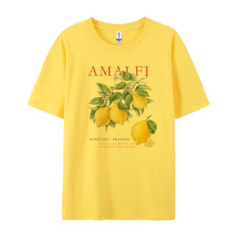 Vintage Amalfi Lemon Fruit Graphic Tee Cute Botanical Garden T Shirt Summer Retro Italy TShirts Women Cottagecore Aesthetic Top 4XL
Vintage Amalfi Lemon Fruit Graphic Tee Cute Botanical Garden T Shirt Summer Retro Italy TShirts Women Cottagecore Aesthetic Top 4XL