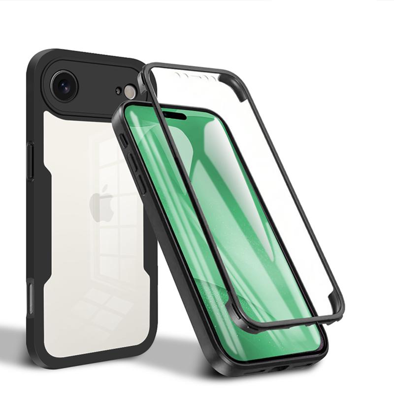 360 Full Shockproof Protective Case For iPhone 17 Air 16 12 11 Pro Max X XS XR 7 8 Plus SE 2 Dual Layer Transparent Cover Coque iPhone17 Pro
360 Full Shockproof Protective Case For iPhone 17 Air 16 12 11 Pro Max X XS XR 7 8 Plus SE 2 Dual Layer Transparent Cover Coque iPhone17 Pro
