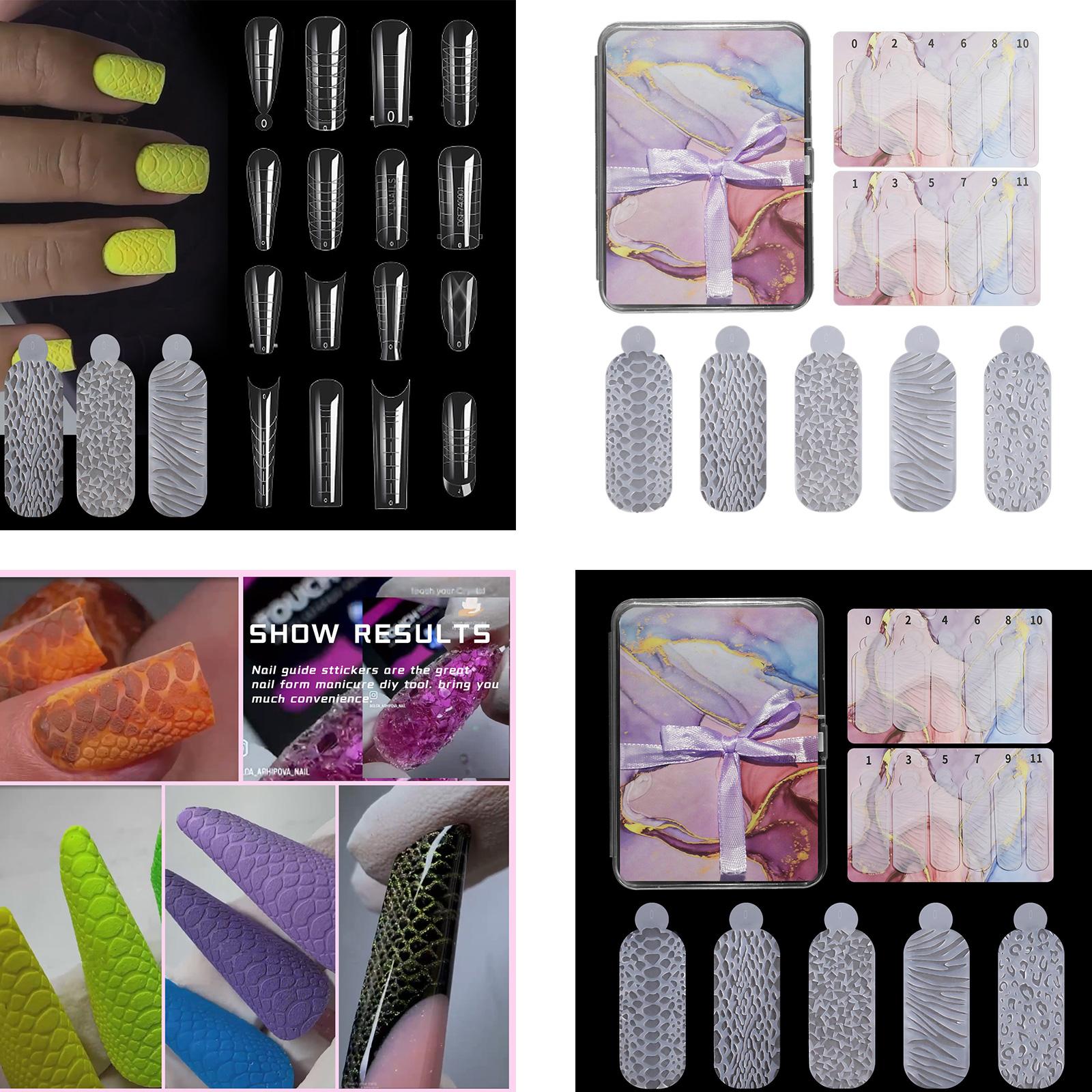 60 шт. силиконовые формы для ногтей Touch Crystal Dual Nail Forms универсальные формы для создания рельефного дизайна на ногтях
60 шт. силиконовые формы для ногтей Touch Crystal Dual Nail Forms универсальные формы для создания рельефного дизайна на ногтях