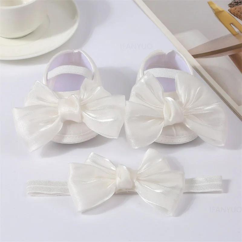 Spring Autumn New Baby First Walkers Mesh Yarn Solid Girls Princess Shoes Hairbands Set Anti Slip Bow Newborn Infant Gifts Shoes 11 (0-6Months)
Spring Autumn New Baby First Walkers Mesh Yarn Solid Girls Princess Shoes Hairbands Set Anti Slip Bow Newborn Infant Gifts Shoes 11 (0-6Months)