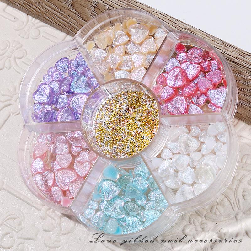 Baroque Peach Heart Nail Art Jewelry: Japanese Style Gilt Shiny Diamond Design Heart 4mm (100 pcs/bag)
Baroque Peach Heart Nail Art Jewelry: Japanese Style Gilt Shiny Diamond Design Heart 4mm (100 pcs/bag)