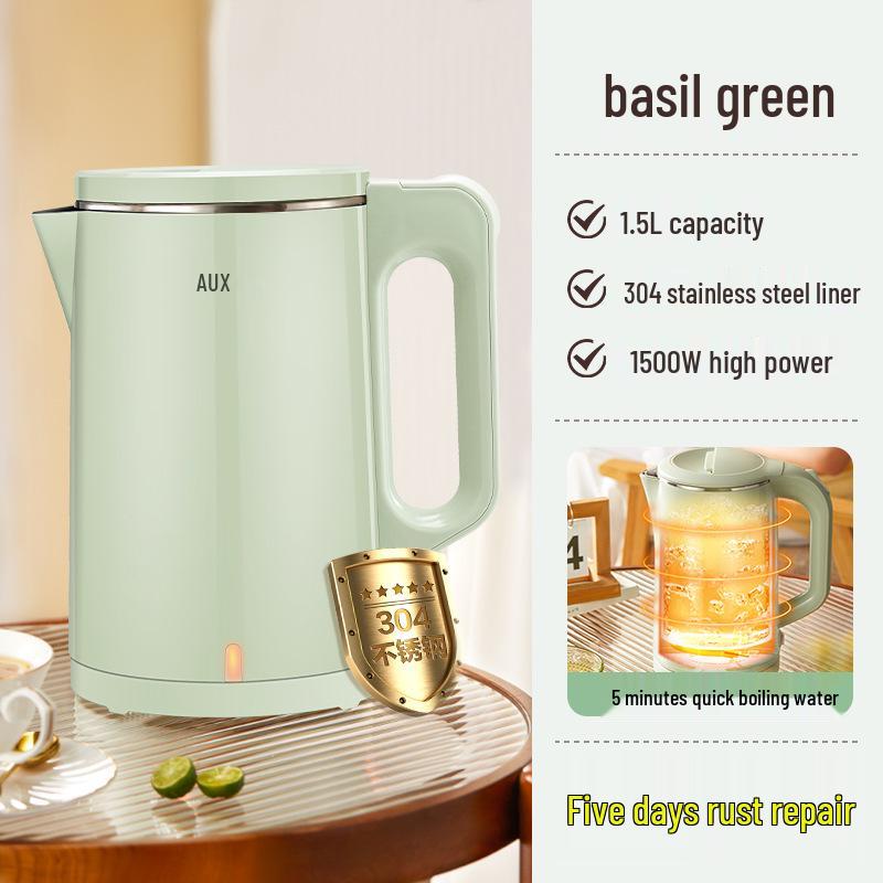 AUX Portable Electric Kettle with Constant Temperature and Automatic Insulation for Dorms
AUX Portable Electric Kettle with Constant Temperature and Automatic Insulation for Dorms