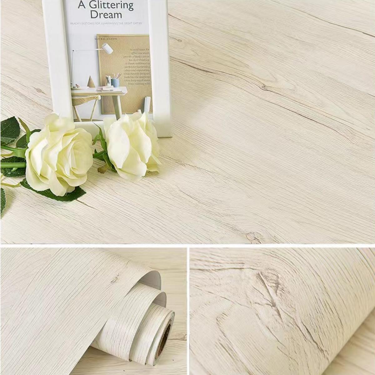 55CM Wide Wood Grain Paper for Furniture Waterproof Vinyl Wall Sticker Self Adhesive PVC Wallpaper Kitchen Cabinet Door Sticker 40cmx1m
55CM Wide Wood Grain Paper for Furniture Waterproof Vinyl Wall Sticker Self Adhesive PVC Wallpaper Kitchen Cabinet Door Sticker 40cmx1m
