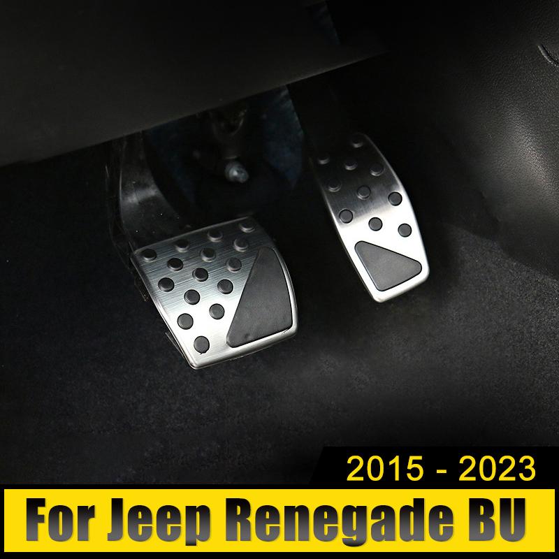 Для Jeep Compass 2017- Renegade BU 2015 2016-2022 2023 алюминиевая автомобильная педаль акселератора тормоза подставка для ног крышка педали
Для Jeep Compass 2017- Renegade BU 2015 2016-2022 2023 алюминиевая автомобильная педаль акселератора тормоза подставка для ног крышка педали