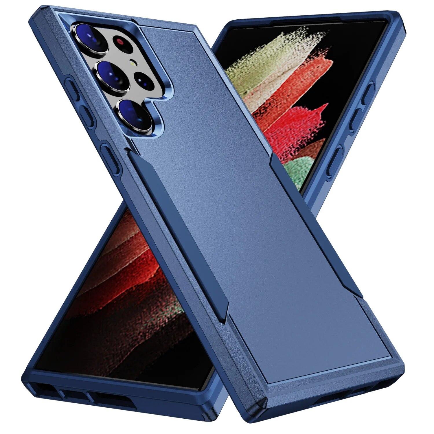 Чехлы для мобильных телефонов с защитой от падения для Samsung Galaxy S24 Ultra S22 Plus S23 FE S21 S20 5G, двухслойный защитный чехол 2 в 1 for Galaxy S24 красный
Чехлы для мобильных телефонов с защитой от падения для Samsung Galaxy S24 Ultra S22 Plus S23 FE S21 S20 5G, двухслойный защитный чехол 2 в 1 for Galaxy S24 красный