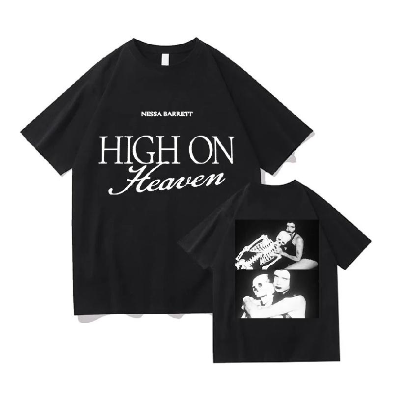 2026 Nessa Barrett High on Heaven T-Shirt Pure Cotton Fashion Casual Hip-hop High Quality Fans Tops Tees Graphic Short Sleeve S чёрный
2026 Nessa Barrett High on Heaven T-Shirt Pure Cotton Fashion Casual Hip-hop High Quality Fans Tops Tees Graphic Short Sleeve S чёрный