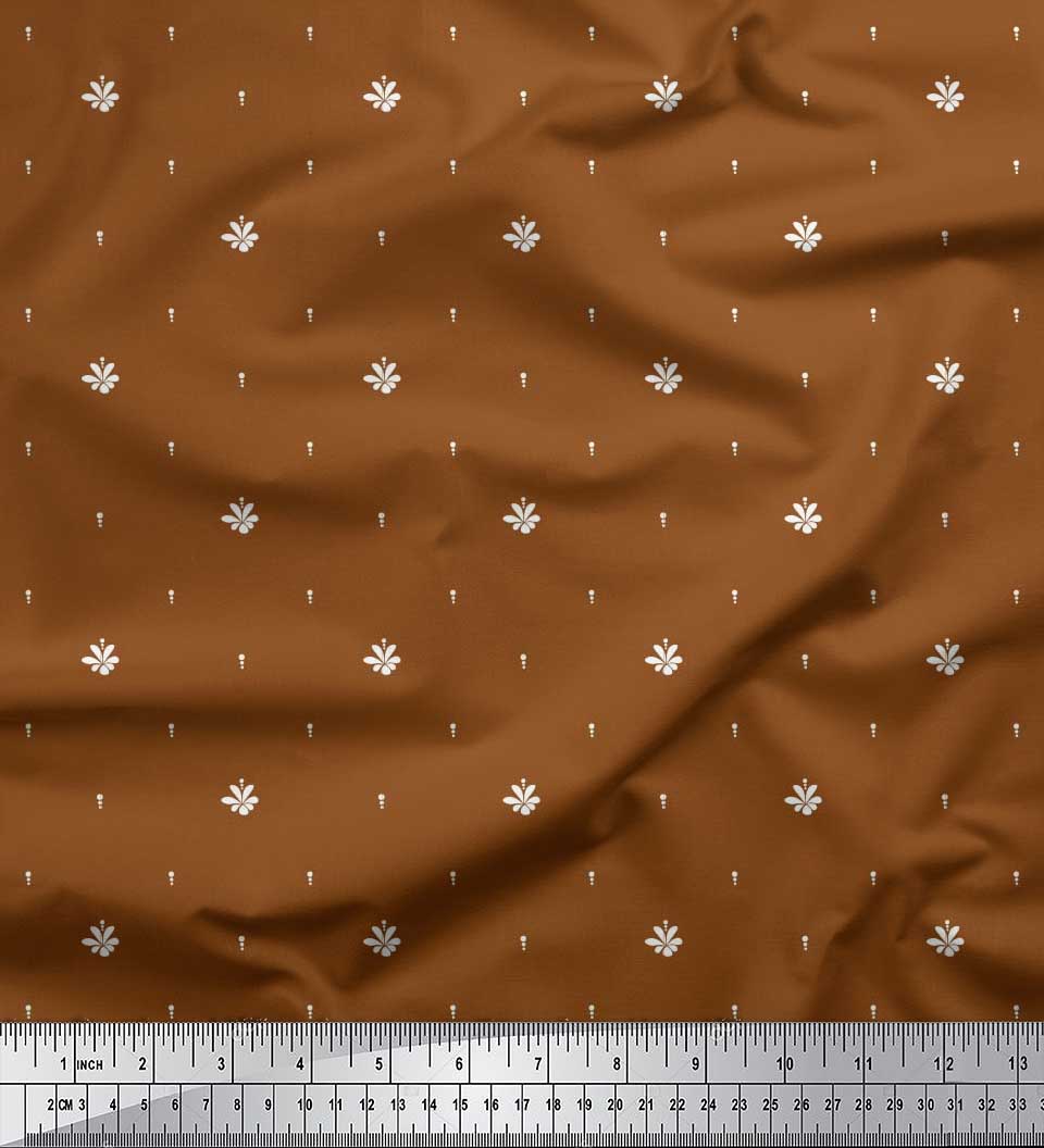 Тканина для рукоділля з японським креповим атласом Soimoi з художнім принтом і квітковим принтом на метри 42 дюйми 42 Inch Wide - Poly Crepe коричневий
Тканина для рукоділля з японським креповим атласом Soimoi з художнім принтом і квітковим принтом на метри 42 дюйми 42 Inch Wide - Poly Crepe коричневий