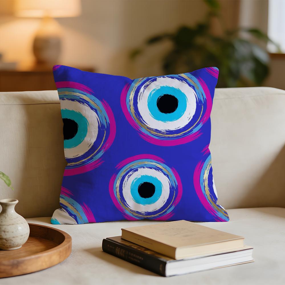 Evil Eye Symbol Art Cushion Cover Short plush pillowcase for bed sofa carwashable 30x30cm
Evil Eye Symbol Art Cushion Cover Short plush pillowcase for bed sofa carwashable 30x30cm