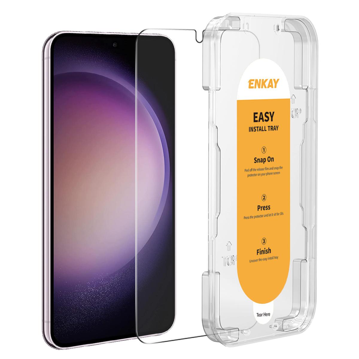 ENKAY HAT PRINCE Для Samsung Galaxy S23/S22 5G Захисне скло для екрану HD Розблокування відбитком пальця Високоалюмосилікатне скло As Shown A
ENKAY HAT PRINCE Для Samsung Galaxy S23/S22 5G Захисне скло для екрану HD Розблокування відбитком пальця Високоалюмосилікатне скло As Shown A