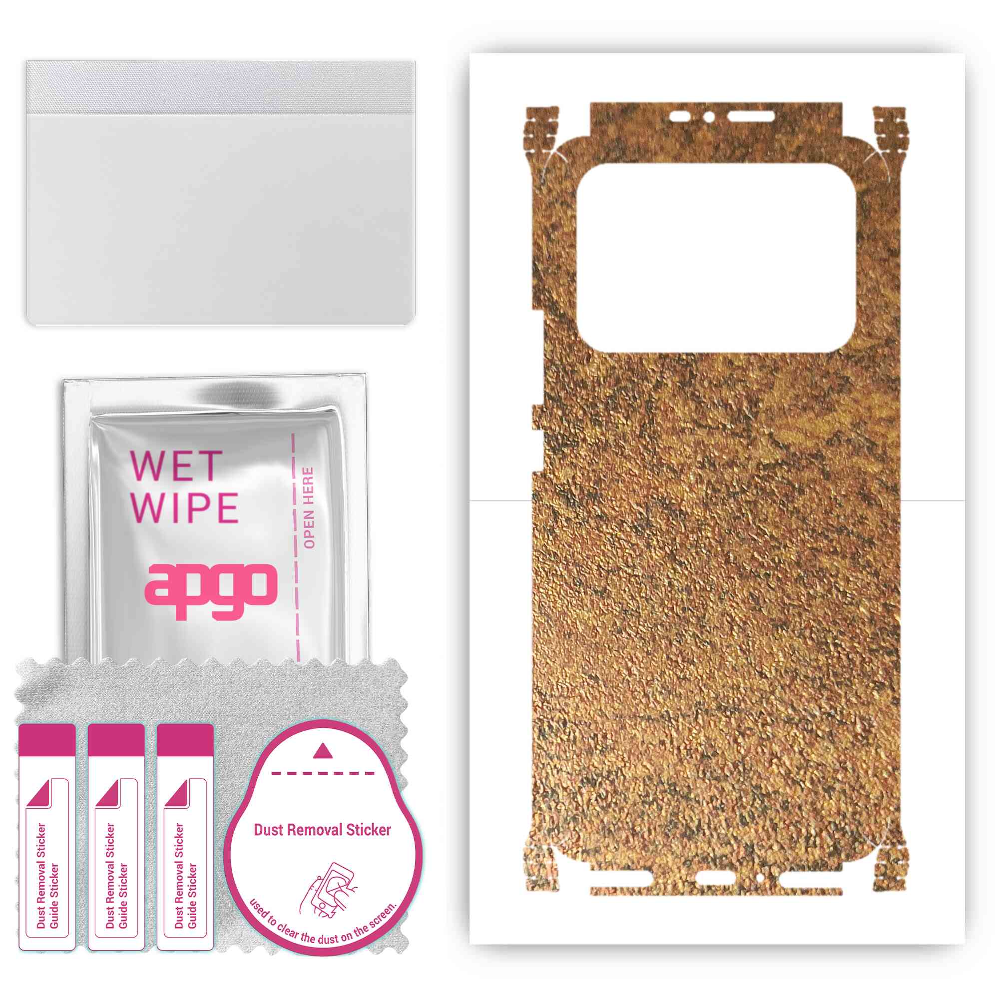 apgo Protective Skin Sticker for the back+sides compatible with Xiaomi Mi 11 Ultra, Full Wrap Film, Foil, Vinyl - Pattern Rusty Copper
apgo Protective Skin Sticker for the back+sides compatible with Xiaomi Mi 11 Ultra, Full Wrap Film, Foil, Vinyl - Pattern Rusty Copper