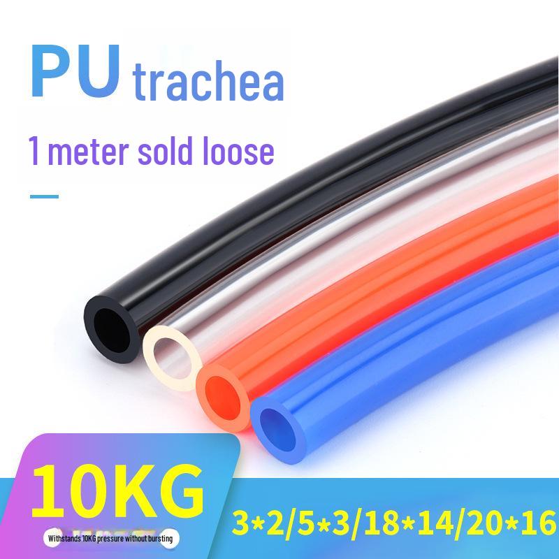 High-Pressure PU Pneumatic Air Hose for Compressors, Available in Sizes 3-12 Transparent 4*2.5, 1m
High-Pressure PU Pneumatic Air Hose for Compressors, Available in Sizes 3-12 Transparent 4*2.5, 1m
