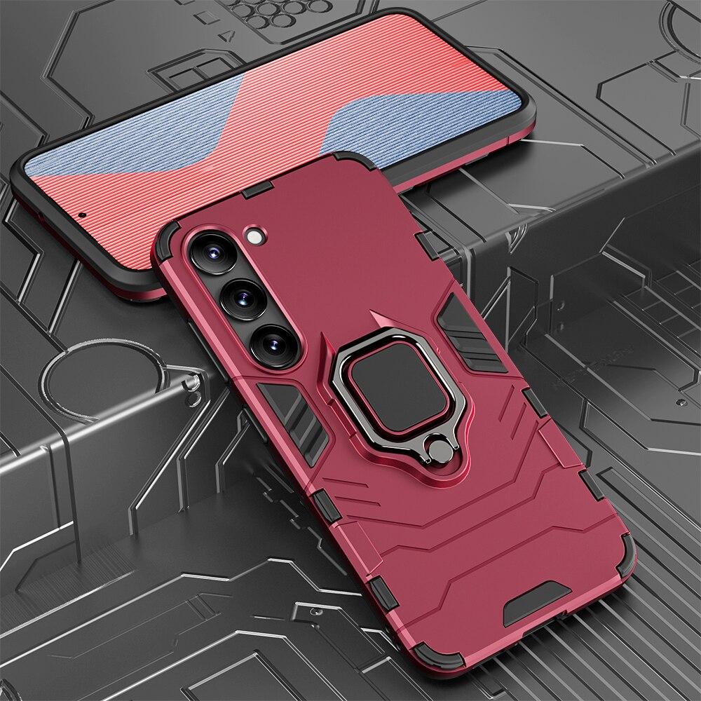 Противоударный защитный чехол KEYSION для Samsung S23 Ultra 5G S23 + S21 Plus с подставкой и кольцом, задняя крышка для телефона Galaxy S22 Ultra S21 S20 FE for Galaxy S23 красный
Противоударный защитный чехол KEYSION для Samsung S23 Ultra 5G S23 + S21 Plus с подставкой и кольцом, задняя крышка для телефона Galaxy S22 Ultra S21 S20 FE for Galaxy S23 красный