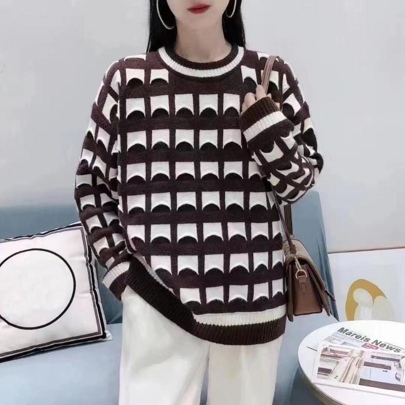 Пуловер, свитер, зимний женский пуловер 2022, пуловер с круглым вырезом и длинными рукавами, свободный повседневный винтажный вязаный свитер с мясом, женский
Пуловер, свитер, зимний женский пуловер 2022, пуловер с круглым вырезом и длинными рукавами, свободный повседневный винтажный вязаный свитер с мясом, женский