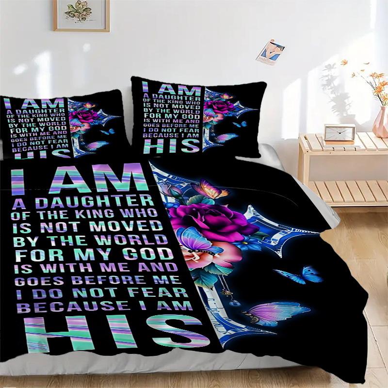 3pcs Daughter Of The King Duvet Cover Set - Machine Washable, Includes 1 Cover and 2 Pillowcases, No Core Included yy251013147 135x200cm
3pcs Daughter Of The King Duvet Cover Set - Machine Washable, Includes 1 Cover and 2 Pillowcases, No Core Included yy251013147 135x200cm