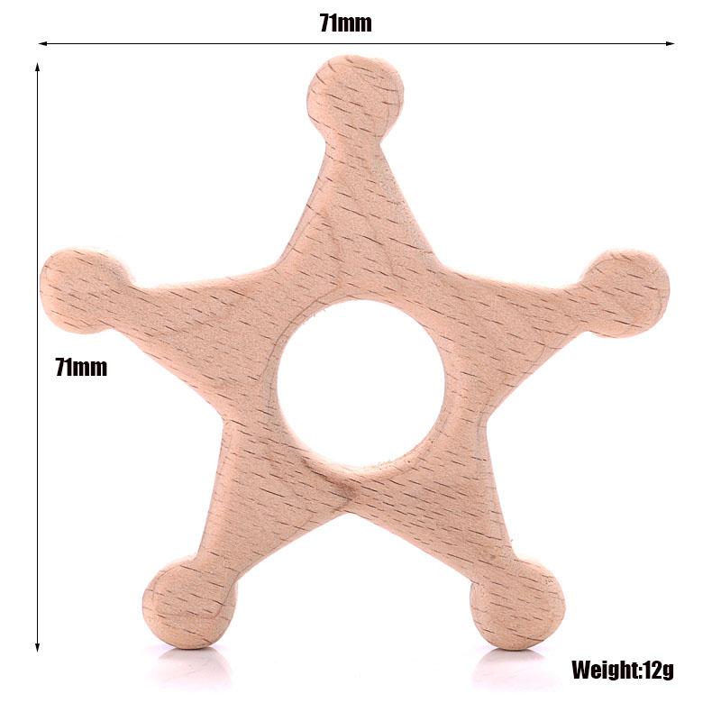 1Pcs Baby Wooden Teether Beech Wood Star Plant Animal Heart Shape Teether Eco-Friendly Unfinished Baby Grasping Chew Toys
1Pcs Baby Wooden Teether Beech Wood Star Plant Animal Heart Shape Teether Eco-Friendly Unfinished Baby Grasping Chew Toys