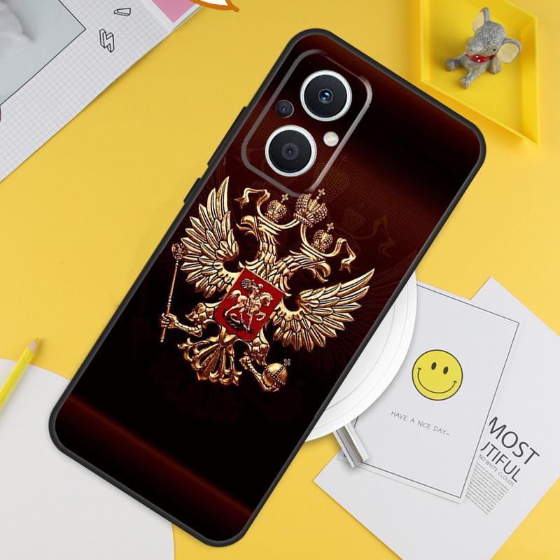 Russia Flag national emblem For OPPO Reno 14 12 11 10 13 Pro 8T 11F 12F 13F 14F 7 8 Lite OPPO Find X9 X8 X6 X5 Pro Case OPPO Reno10 5G
Russia Flag national emblem For OPPO Reno 14 12 11 10 13 Pro 8T 11F 12F 13F 14F 7 8 Lite OPPO Find X9 X8 X6 X5 Pro Case OPPO Reno10 5G