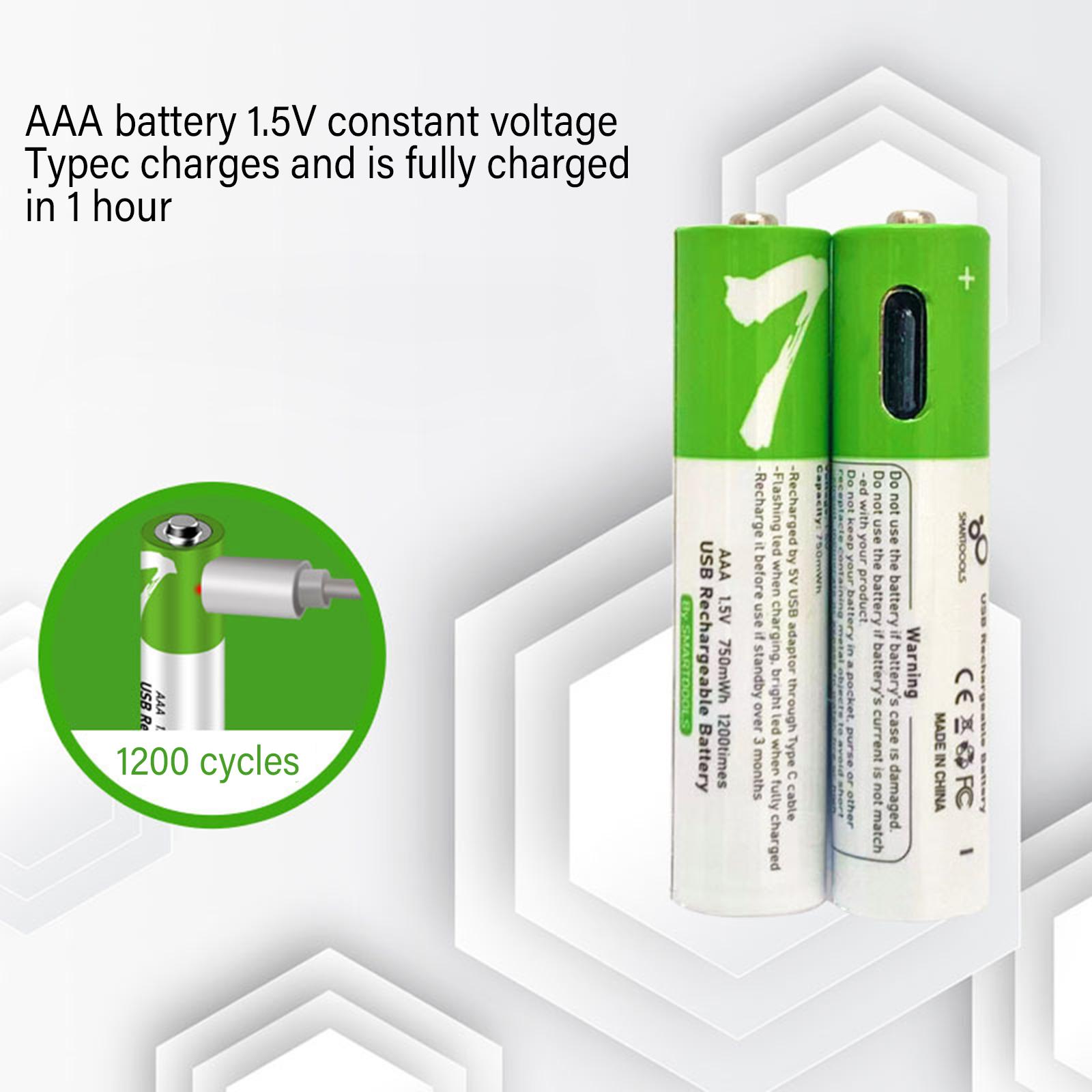 2 шт/4 шт USB AAA литий-ионный аккумулятор высокой емкости 1,5 В 750 мВтч аккумулятор высокой емкости AAA 750 мВтч 2
2 шт/4 шт USB AAA литий-ионный аккумулятор высокой емкости 1,5 В 750 мВтч аккумулятор высокой емкости AAA 750 мВтч 2