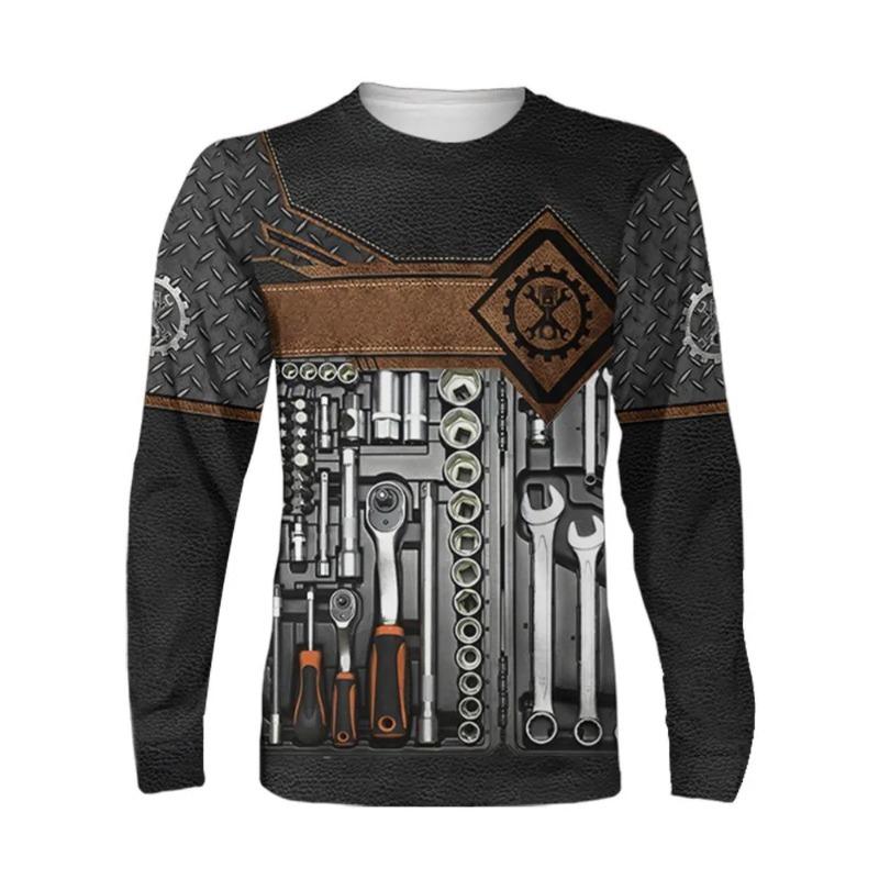Футболки мужские модные повседневные с длинным рукавом и 3D-принтом механика с круглым вырезом 5XL
Футболки мужские модные повседневные с длинным рукавом и 3D-принтом механика с круглым вырезом 5XL