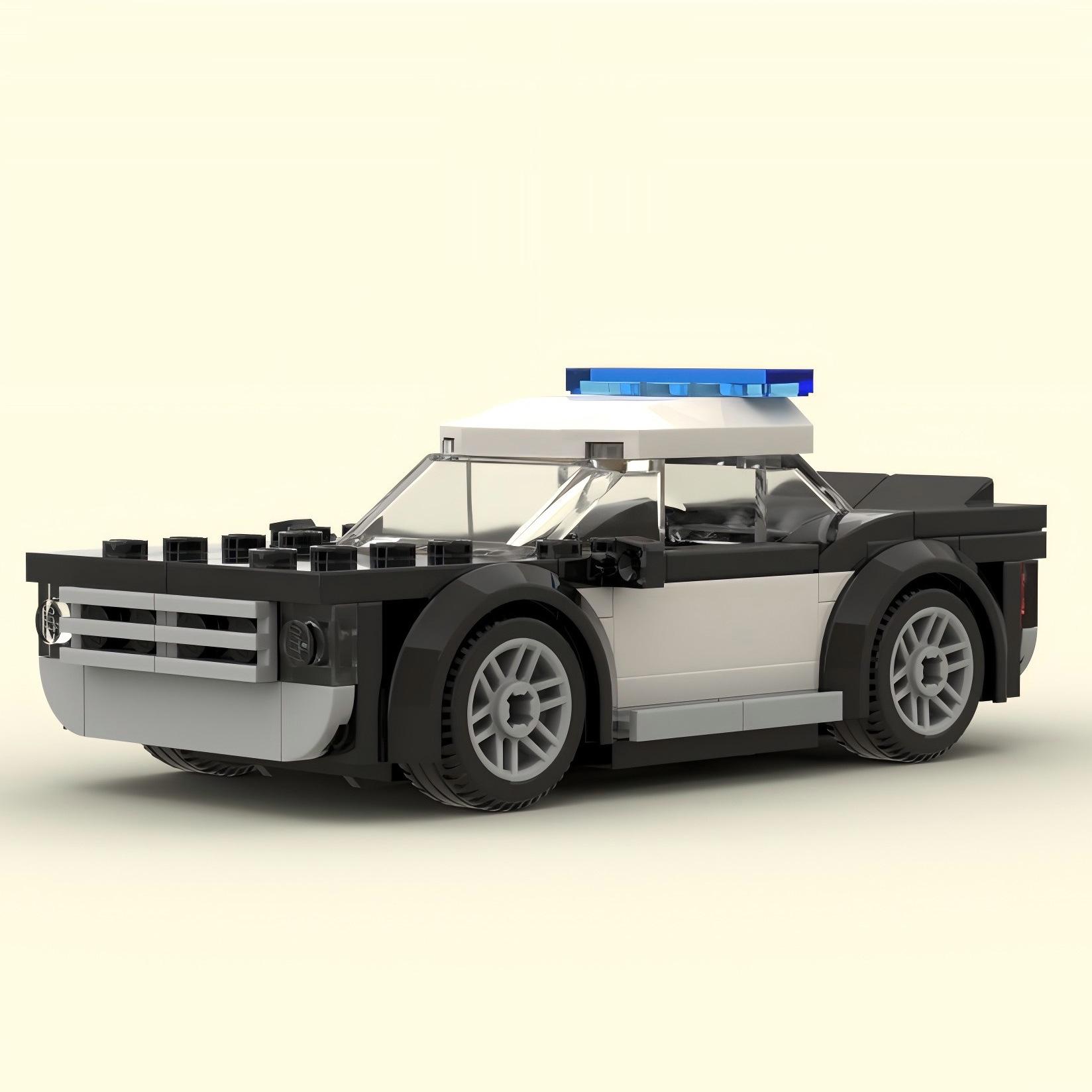 80s Style Police Car MOC Building Blocks - LEGO-Compatible Small Particle Set (154873)
80s Style Police Car MOC Building Blocks - LEGO-Compatible Small Particle Set (154873)