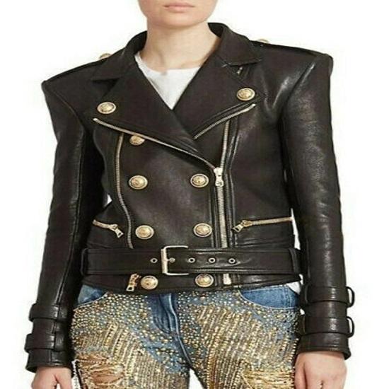 Noora Women s Genuine Lambskin Black Leather Jacket Motorcycle Black Punk Autumn And Winter Leather Outerwear Coat XXXL чорний
Noora Women s Genuine Lambskin Black Leather Jacket Motorcycle Black Punk Autumn And Winter Leather Outerwear Coat XXXL чорний