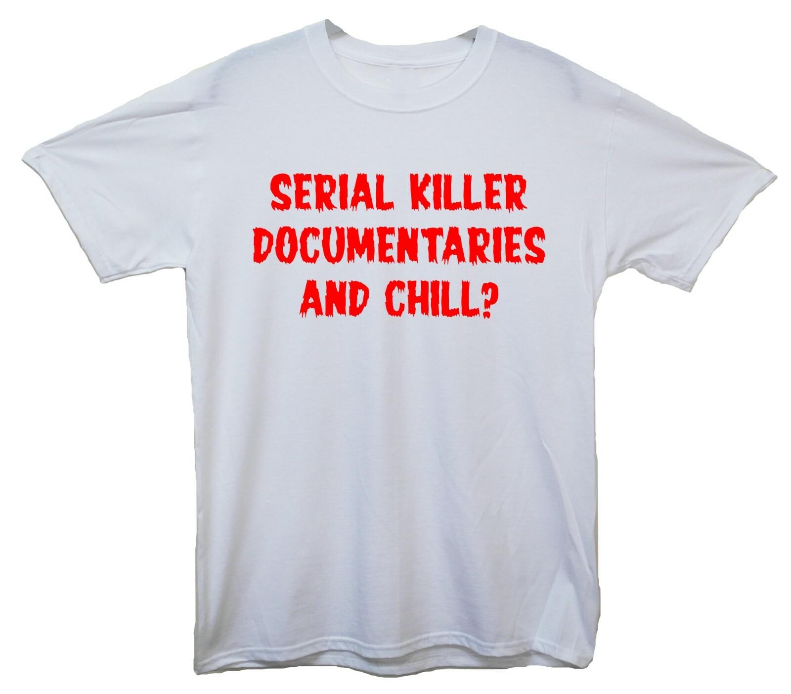 Serial Killer Documentaries And Chill Printed T-Shirt 5XL різнокольоровий
Serial Killer Documentaries And Chill Printed T-Shirt 5XL різнокольоровий