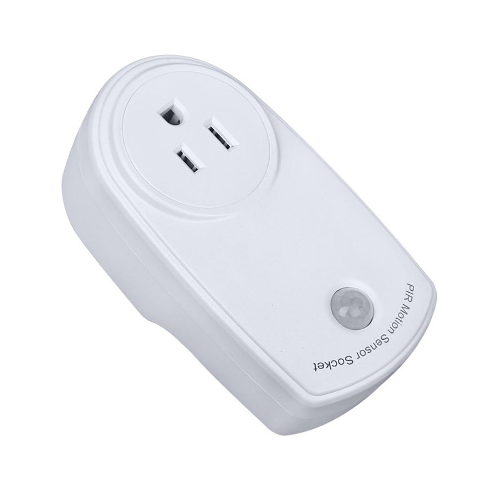 White Motion Sensor Switch Copper American Standard Plug Human Infrared Induction Outlet Worker
White Motion Sensor Switch Copper American Standard Plug Human Infrared Induction Outlet Worker