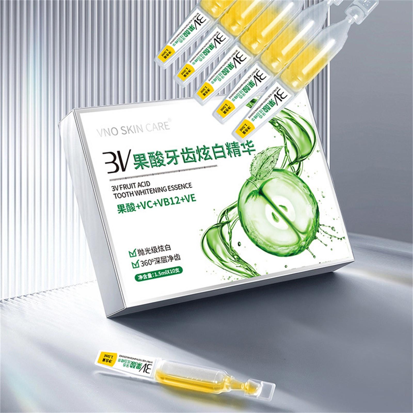 Эссенция для отбеливания зубов, средство для удаления пятен с зубов для отбеливания зубов, удаления зубного камня и налета 12 мл 
Эссенция для отбеливания зубов, средство для удаления пятен с зубов для отбеливания зубов, удаления зубного камня и налета 12 мл