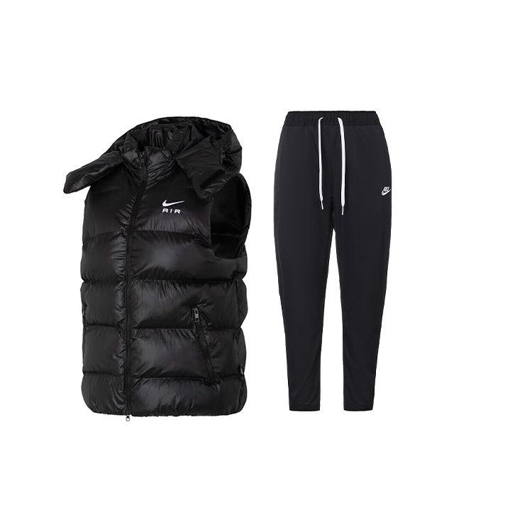 Nike Жилет с капюшоном и вышитым логотипом, спортивные штаны с манжетами, повседневный спортивный комплект для мужчин, черный FD6428-010+DX0625-010 S
Nike Жилет с капюшоном и вышитым логотипом, спортивные штаны с манжетами, повседневный спортивный комплект для мужчин, черный FD6428-010+DX0625-010 S
