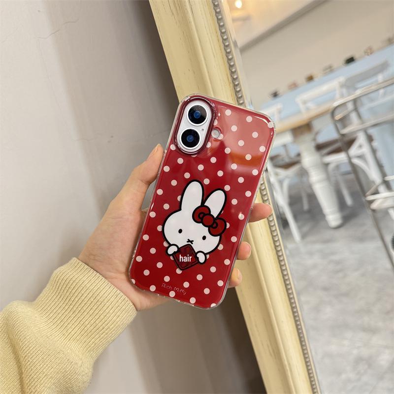 Cute Rabbit Polka Dot iPhone Case for iPhone 17/16 Pro Max/15/14 iPhone 14 Pro
Cute Rabbit Polka Dot iPhone Case for iPhone 17/16 Pro Max/15/14 iPhone 14 Pro