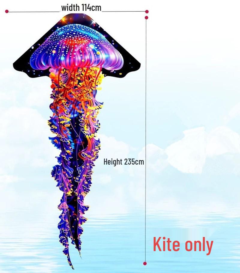 Эксклюзивный воздушный змей «Медуза Вэйфан» - Легко запускать, с длинным хвостом
Эксклюзивный воздушный змей «Медуза Вэйфан» - Легко запускать, с длинным хвостом