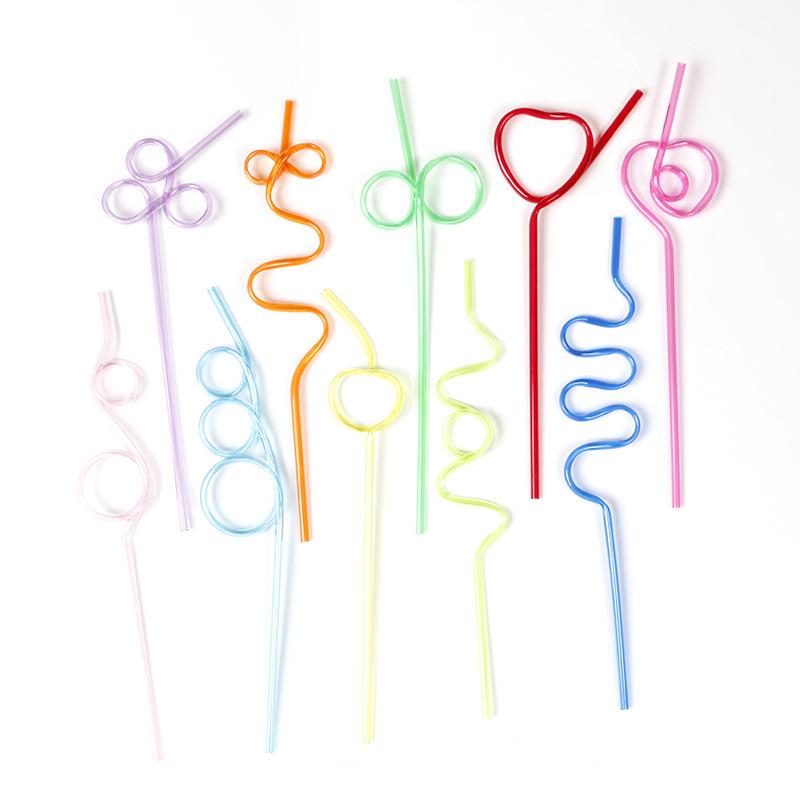 10pcs Colorful Plastic Drinking Straws Crazy Curly Drinking Straws Colorful Unique Flexible Drinking Tube Kids Birthday Party
10pcs Colorful Plastic Drinking Straws Crazy Curly Drinking Straws Colorful Unique Flexible Drinking Tube Kids Birthday Party