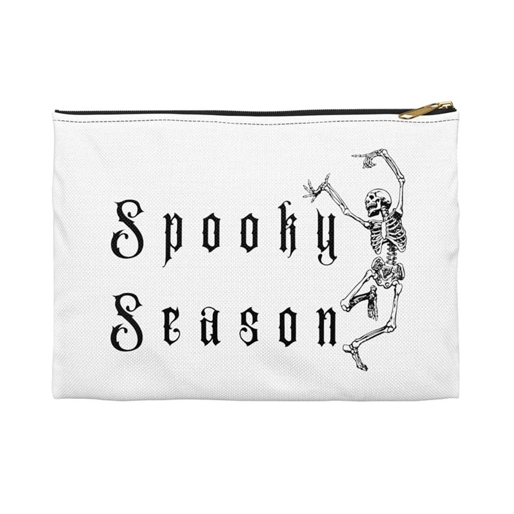 Spooky Season Accessory Pouch Makeup Bag Zipper Makeup Pouch Witch Goth Dancing Skeleton Cosmetic Bag Gift Halloween Party Decor 1pcs 15.5x22.5x4.5cm
Spooky Season Accessory Pouch Makeup Bag Zipper Makeup Pouch Witch Goth Dancing Skeleton Cosmetic Bag Gift Halloween Party Decor 1pcs 15.5x22.5x4.5cm