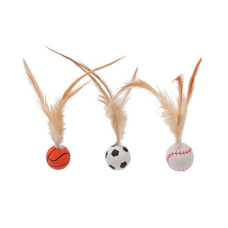 3PCS Cats Are Self-Satisfied And Fun Elastic Balls Feline Elastic Grip Bite Sports Balls Safety Creative Cat Toys Cat Supplies
3PCS Cats Are Self-Satisfied And Fun Elastic Balls Feline Elastic Grip Bite Sports Balls Safety Creative Cat Toys Cat Supplies