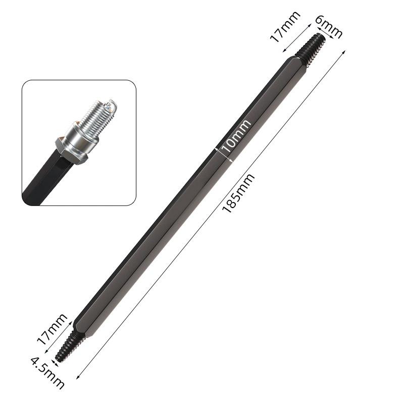 Reverse Thread Screw Extractor And Broken Spark Plug Remover Tool Inverted Cone Hexagon Easy Removal Car Repair Tool чорний
Reverse Thread Screw Extractor And Broken Spark Plug Remover Tool Inverted Cone Hexagon Easy Removal Car Repair Tool чорний