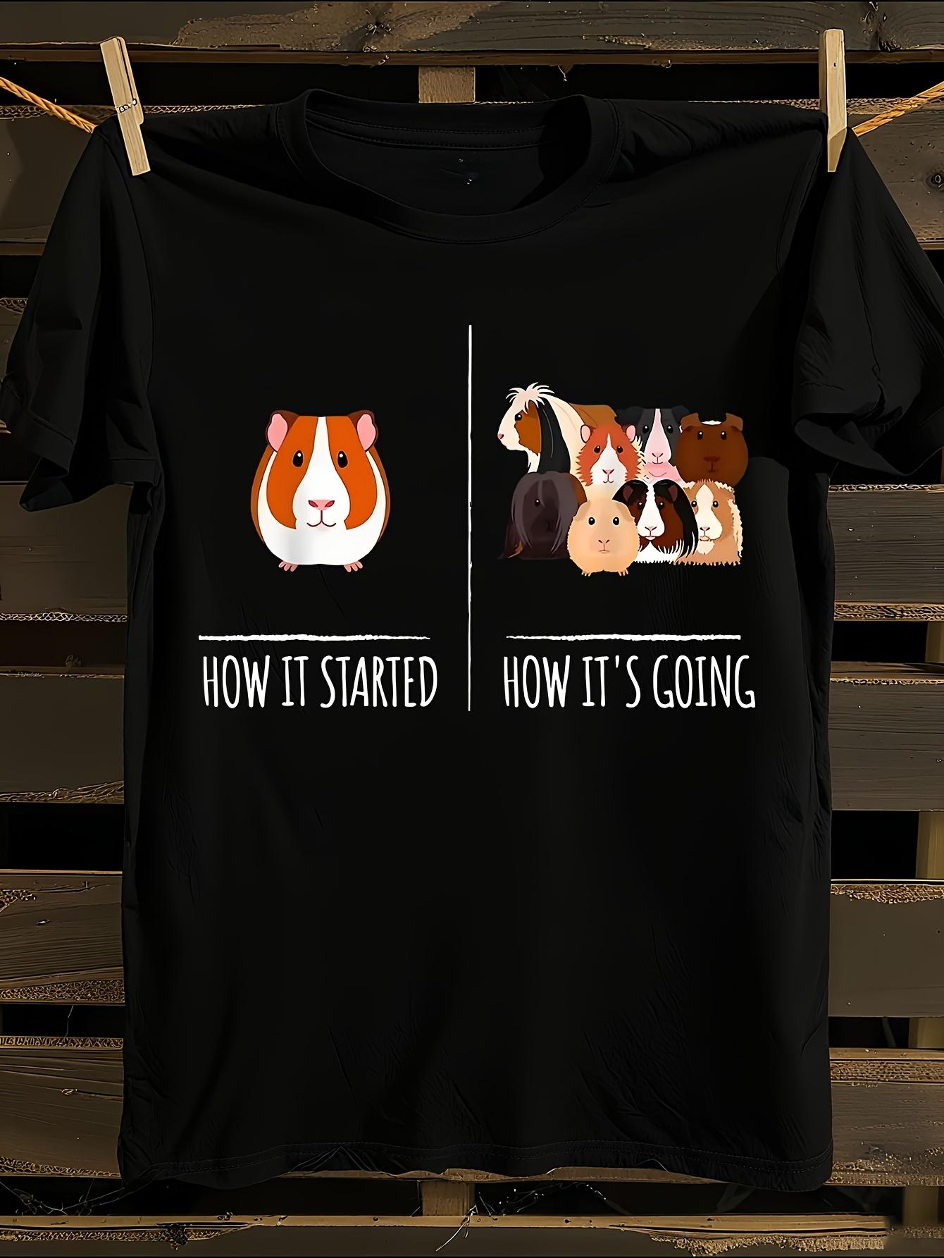 Funny Guinea Pig Lovers Meme T-Shirt Mens Tshirt Womens Tshirts with Letters Print Short Sleeves T-Shirt Casual Street Tee Shirt Top L
Funny Guinea Pig Lovers Meme T-Shirt Mens Tshirt Womens Tshirts with Letters Print Short Sleeves T-Shirt Casual Street Tee Shirt Top L