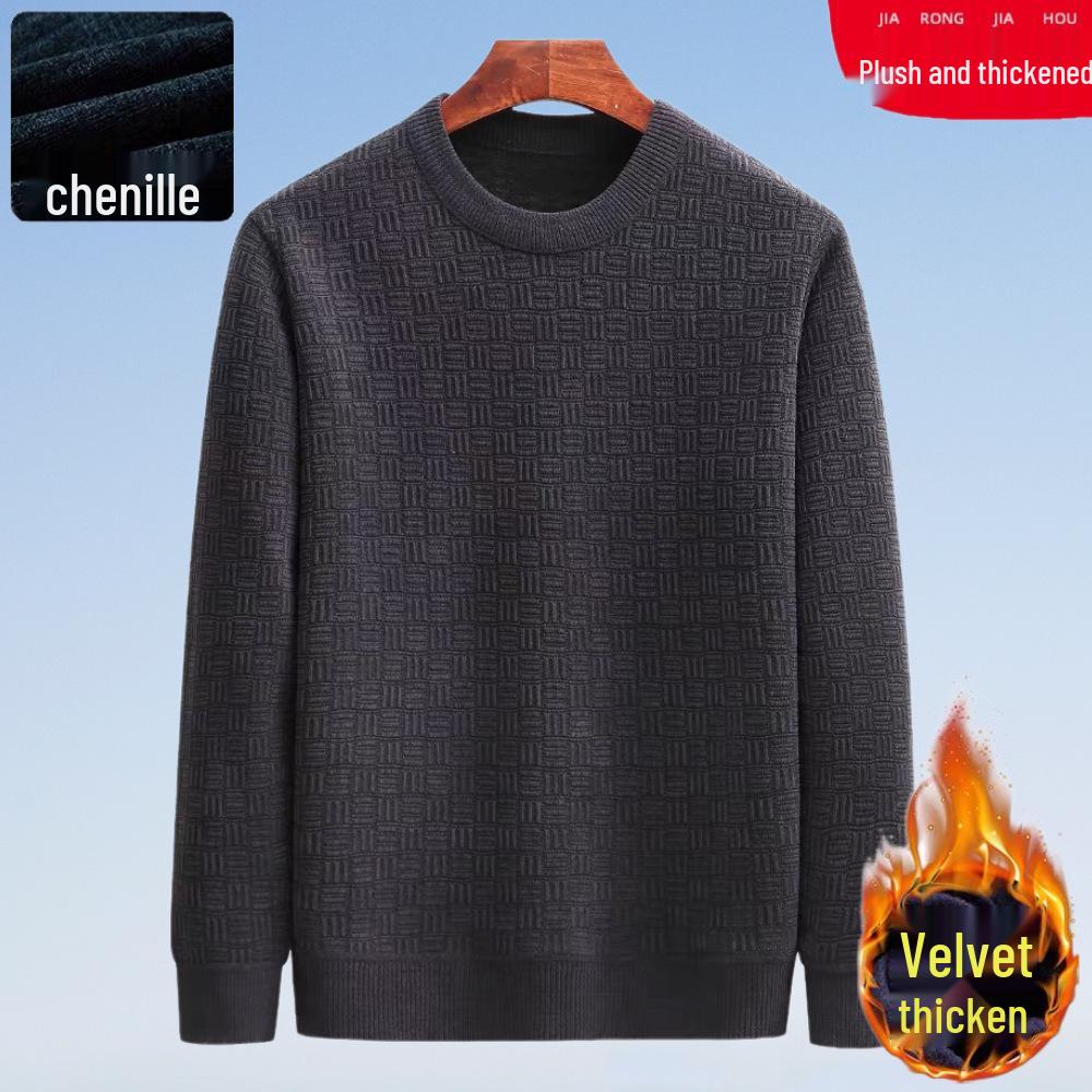 Men s Plus Velvet Warm Round Neck Hoodie for Elderly - Autumn/Winter Grandpa Base Layer Sweater L (115-135 lbs)
Men s Plus Velvet Warm Round Neck Hoodie for Elderly - Autumn/Winter Grandpa Base Layer Sweater L (115-135 lbs)