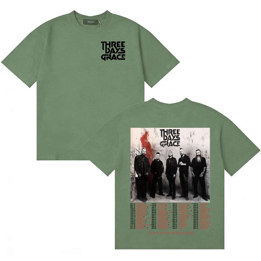 THREE DAYS GRACE ALIENATION Tour Double Sided Graphic Tshirts Harajuku Short Sleeve Male Tee Shirt Casual Oversized Cozy T Shirt 4XL
THREE DAYS GRACE ALIENATION Tour Double Sided Graphic Tshirts Harajuku Short Sleeve Male Tee Shirt Casual Oversized Cozy T Shirt 4XL