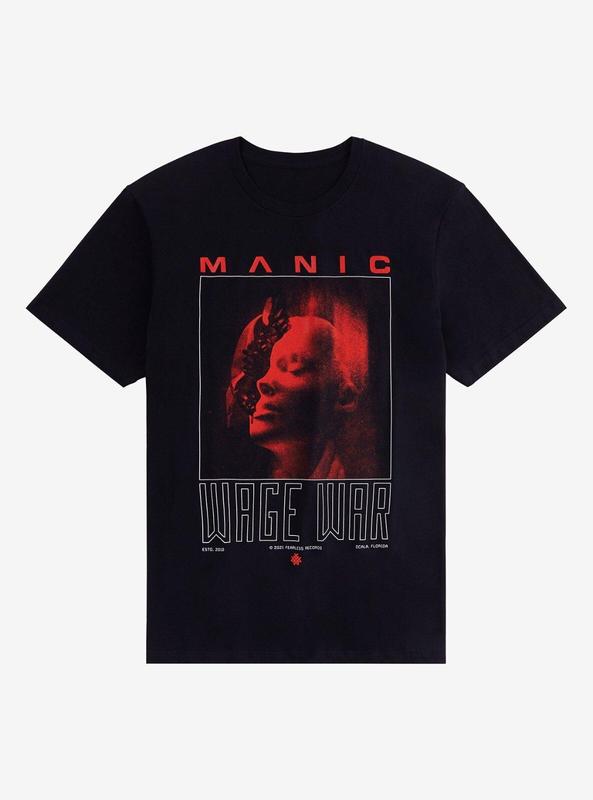 New Wage War Manic Album Gift For Fans Unisex T-Shirt M
New Wage War Manic Album Gift For Fans Unisex T-Shirt M