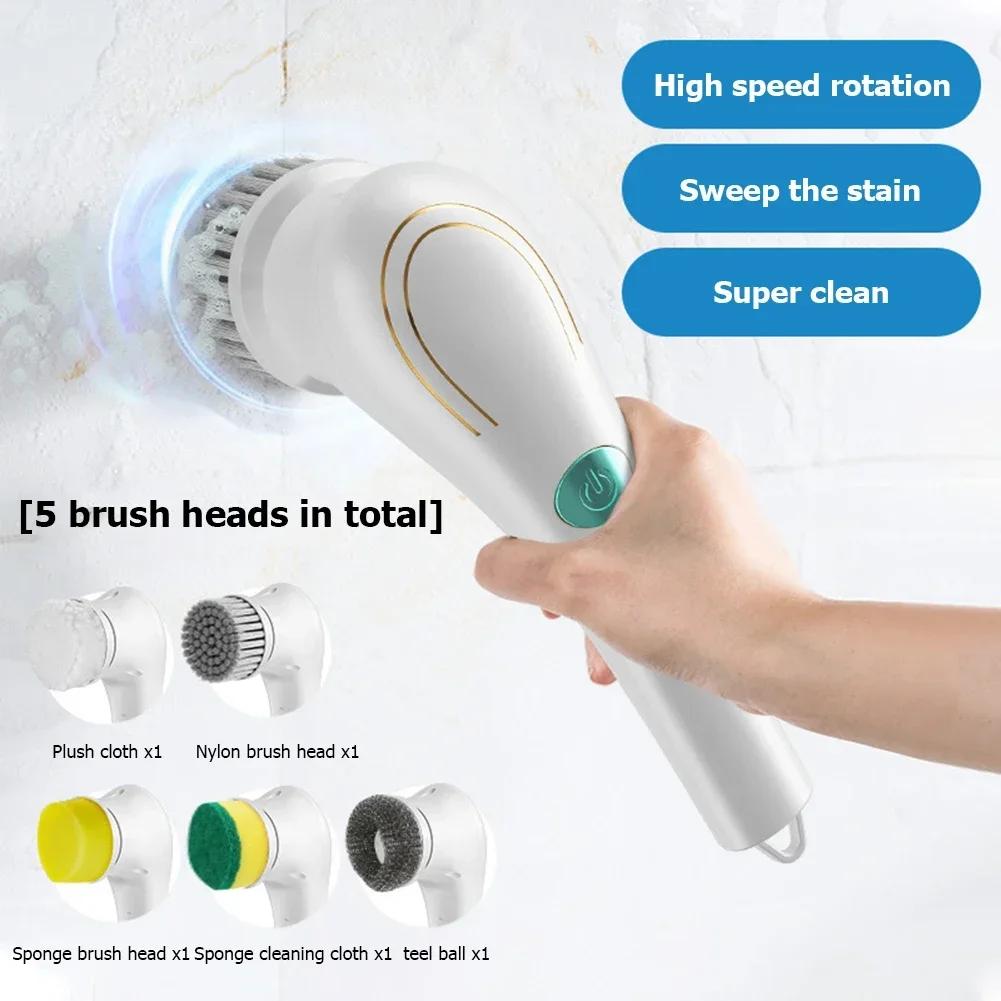 Kitchen Cleaning Tools Dish Brush Useful Things for Kitchen Gadgets Multifunction Five-in-one USB Charging Bathroom Supplies L
Kitchen Cleaning Tools Dish Brush Useful Things for Kitchen Gadgets Multifunction Five-in-one USB Charging Bathroom Supplies L