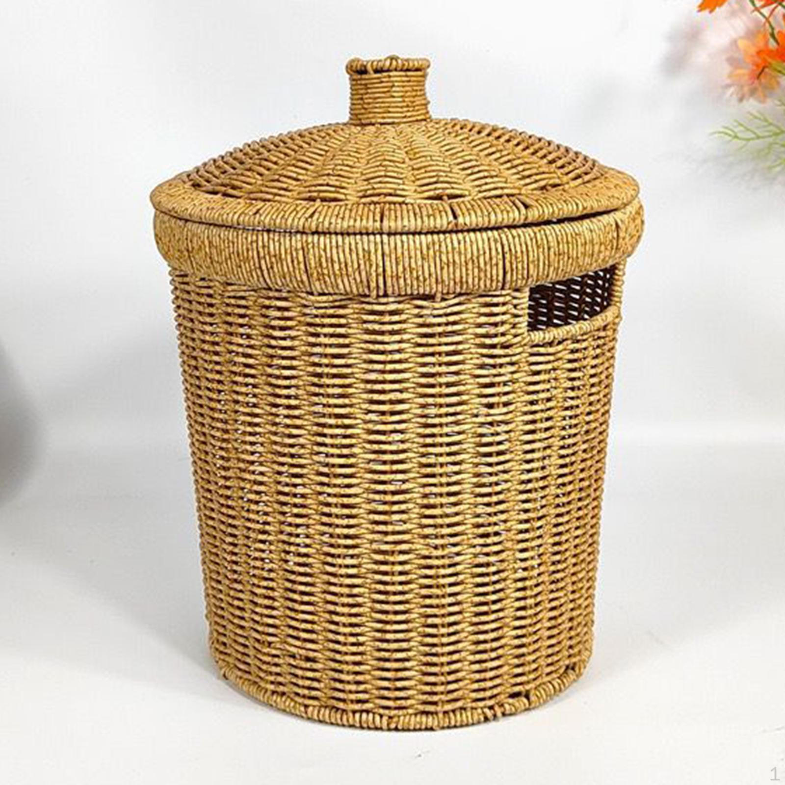 Кошик для білизни плетений для ванної кімнати, дитячої кімнати, дому L
Кошик для білизни плетений для ванної кімнати, дитячої кімнати, дому L