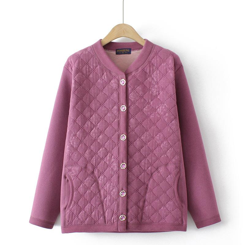 Autumn and Winter Middle-aged and Elderly Grandma Thermal Underwear Plus Velvet Thickened Old Lady Cardigan Lightweight Cotton Jacket for The Elderly XXXXL рожевий
Autumn and Winter Middle-aged and Elderly Grandma Thermal Underwear Plus Velvet Thickened Old Lady Cardigan Lightweight Cotton Jacket for The Elderly XXXXL рожевий