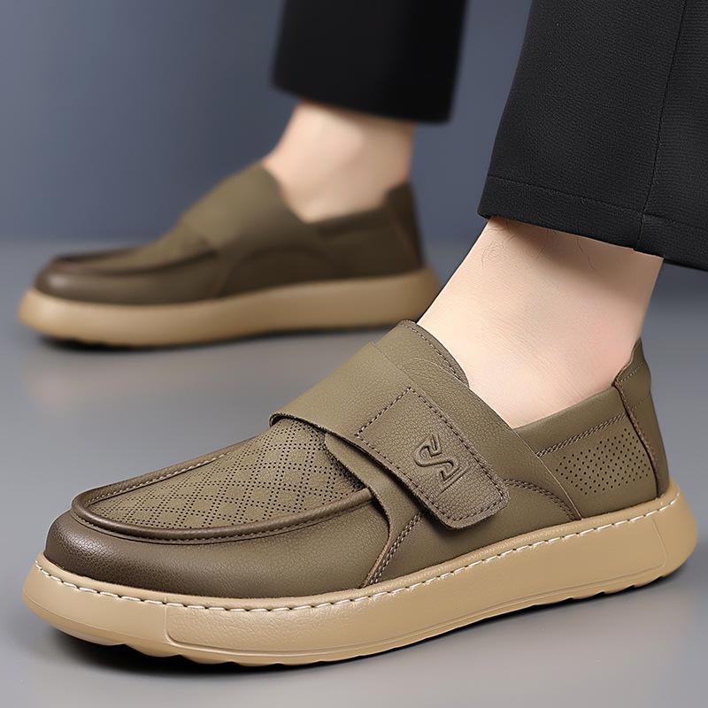 Retro men s shoes spring and summer new soft and breathable men s shoes versatile commuting casual shoes light and comfortable one pedal 44 хаки
Retro men s shoes spring and summer new soft and breathable men s shoes versatile commuting casual shoes light and comfortable one pedal 44 хаки