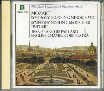 CD JEAN-FRANCOIS PAILLARD, ENGLISH CHA - Mozart : Symphony No.40 In G Minor, CDMC1022 ERATO Japan Classical Used
CD JEAN-FRANCOIS PAILLARD, ENGLISH CHA - Mozart : Symphony No.40 In G Minor, CDMC1022 ERATO Japan Classical Used