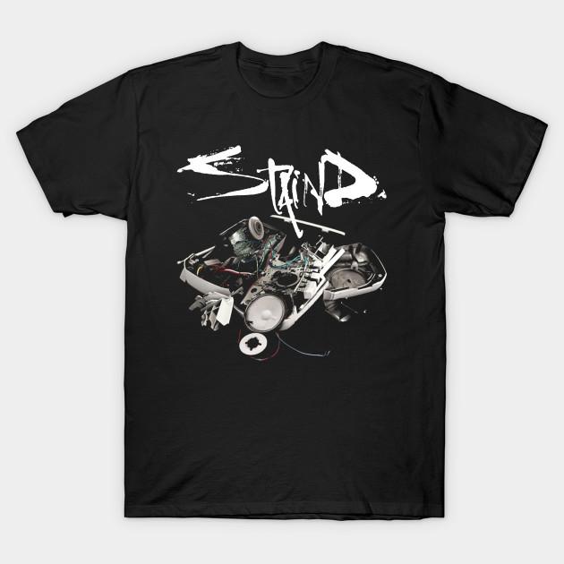 Men Black Print T-shirt Staind Band No-Cut Transfer Paper Print Cotton Tshirt 2XL чорний
Men Black Print T-shirt Staind Band No-Cut Transfer Paper Print Cotton Tshirt 2XL чорний