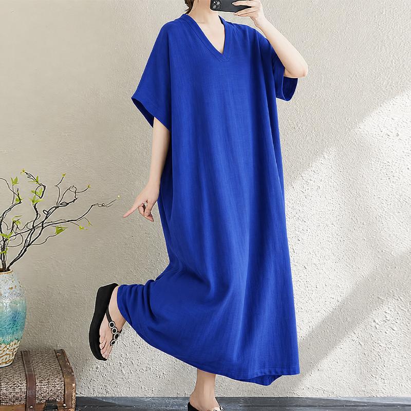 Women s Plus Size V-Neck Maxi Dress, Loose Casual Short Sleeve Long Dress (XL-5XL) 5XL
Women s Plus Size V-Neck Maxi Dress, Loose Casual Short Sleeve Long Dress (XL-5XL) 5XL