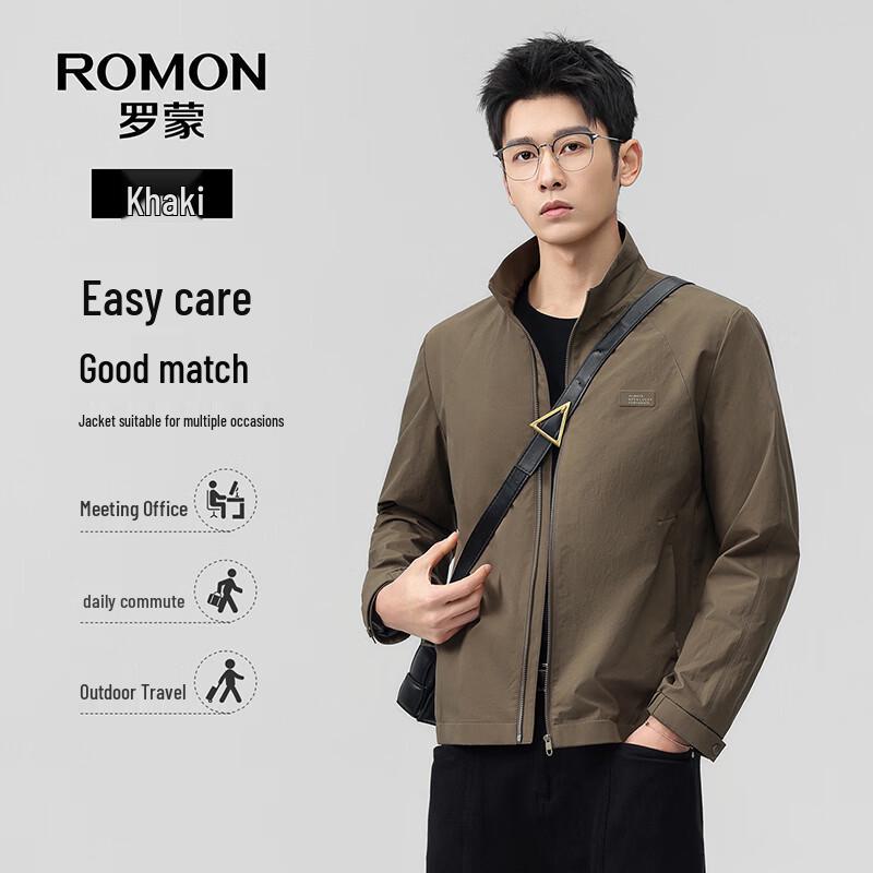 Luomeng Men s Fashion Stand-Collar Jacket 175
Luomeng Men s Fashion Stand-Collar Jacket 175
